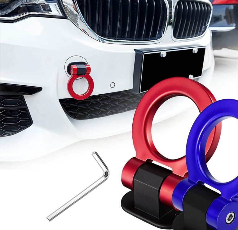 ABS-Car-Styling-Trailer-Hooks-Sticker-Decoration-Car-Auto-Rear-Front-Trailer-Simulation-Racing-Ring-Vehicle
